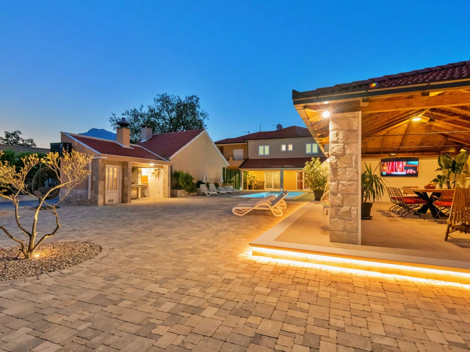 Ferienvilla "Nautica" mit Bergblick