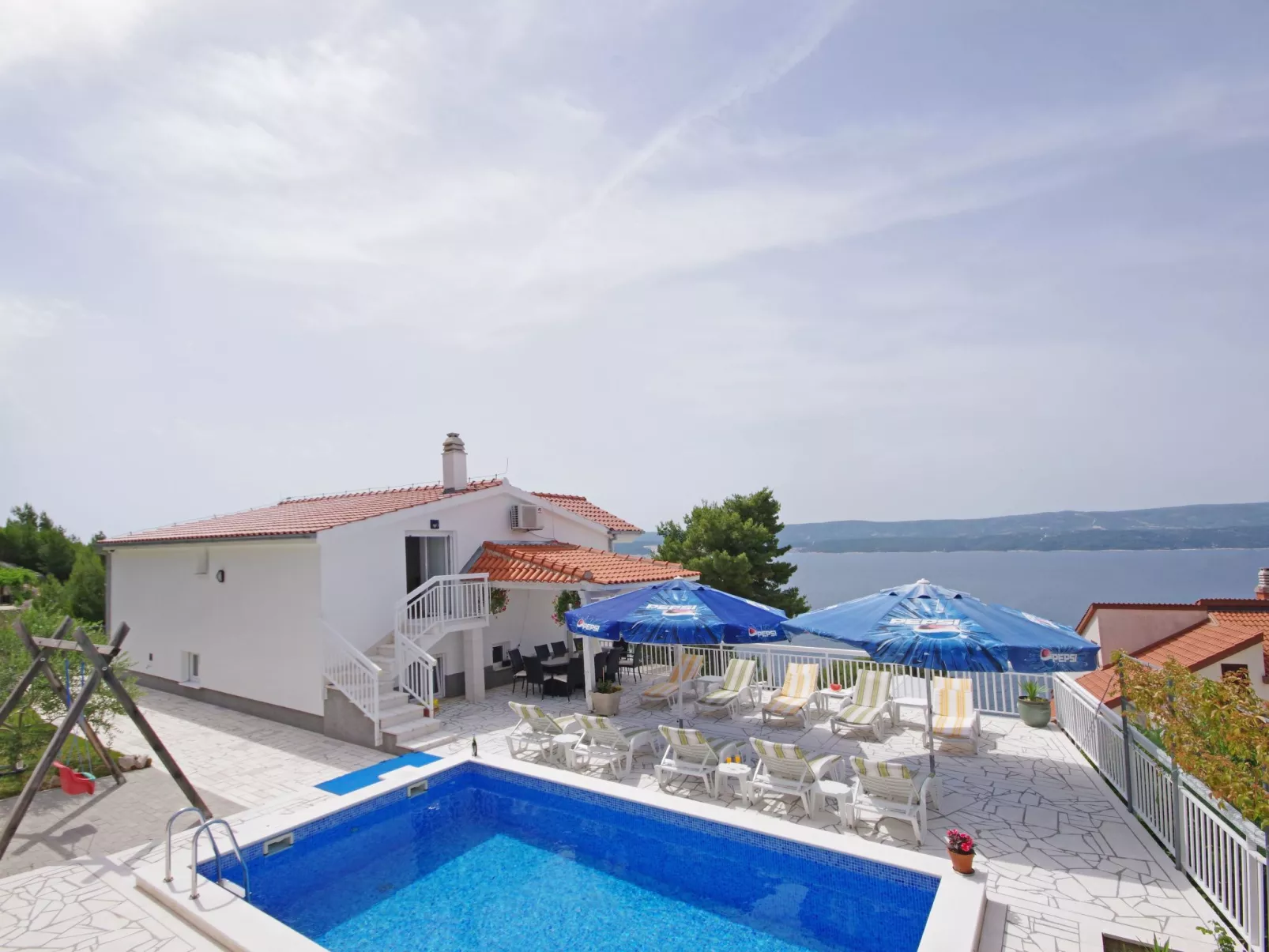 Villa Martina Matea große Villa mit beheiztem Pool