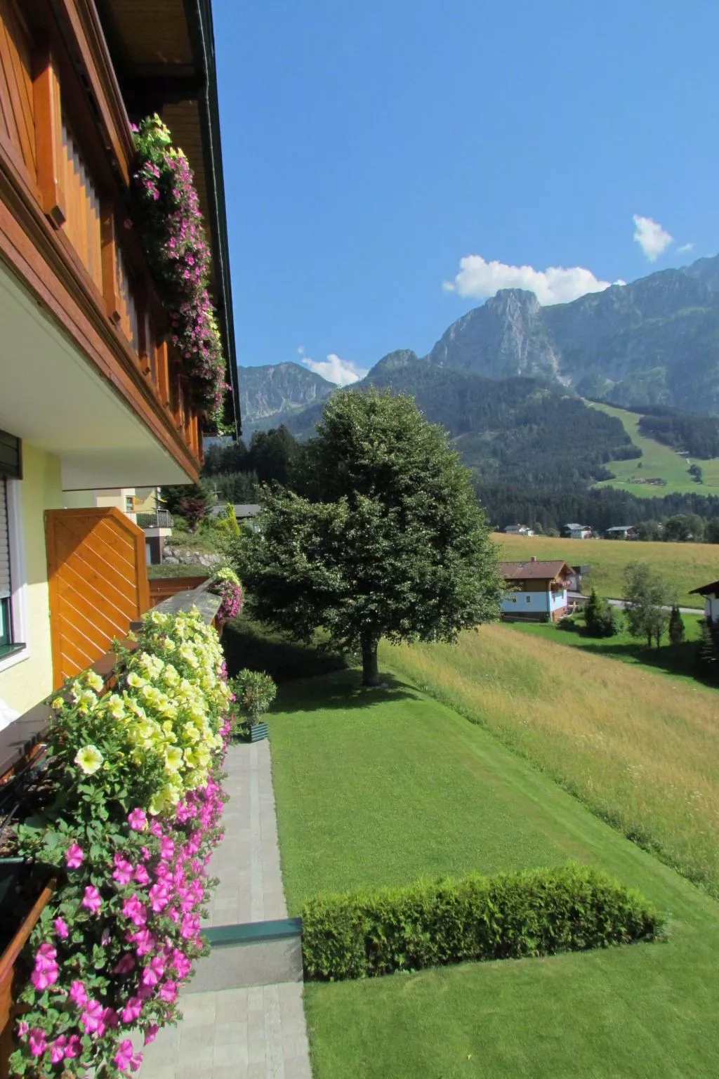 Appartement Bergkristall mit Gebirgsblick-Buiten