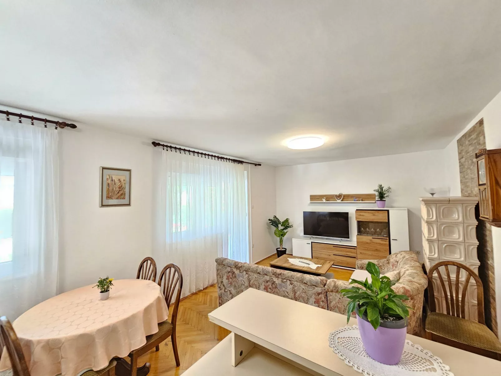 Wohnung für 6 Personen mit Terrasse-Binnen