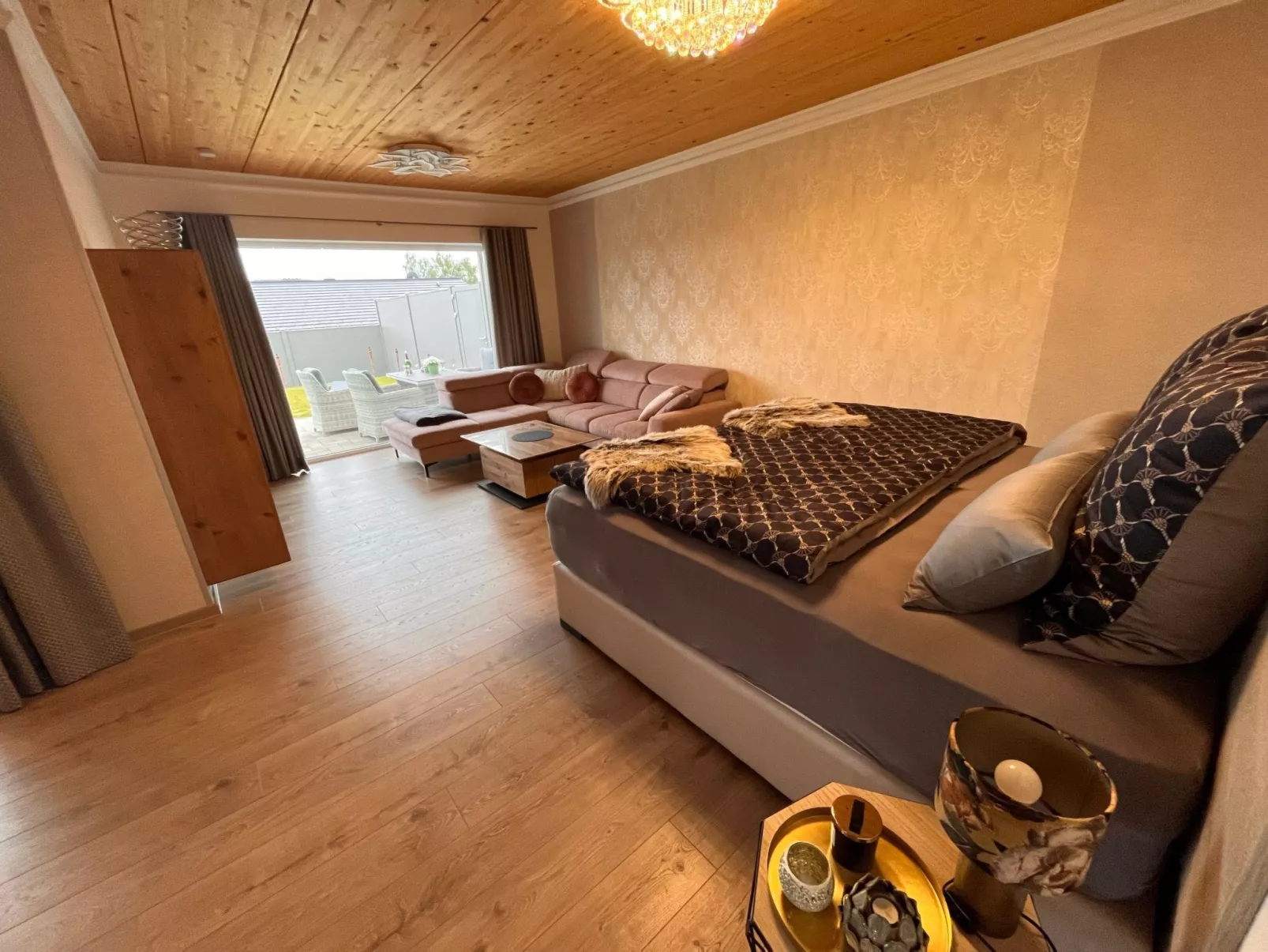 Elegante Ferienwohnung in Hollnich mit Garten-Binnen