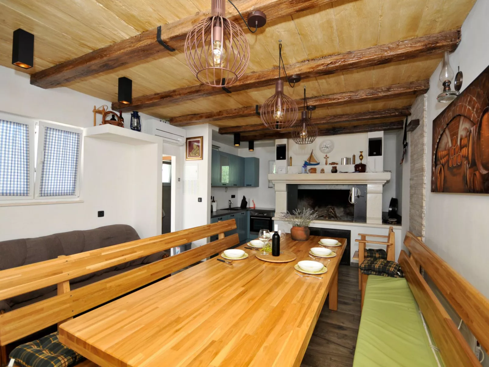 Villa Rimac in Kastel Stafilic mit Garten, Grill-Image-tags.info