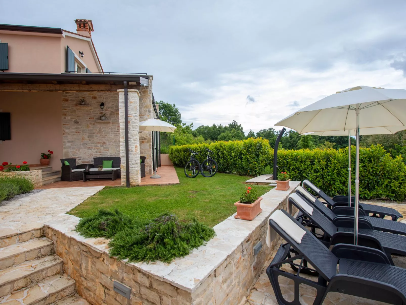 Charmante Familienvilla Milka bei Rabac