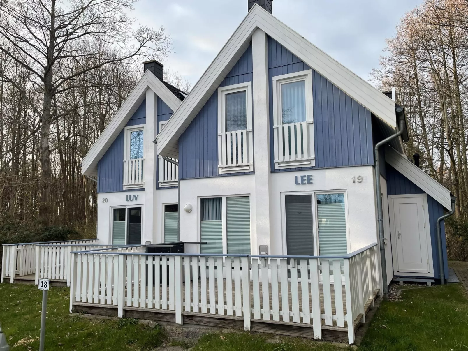 Strandhaus LEE Sauna Kamin Wlan-Buiten