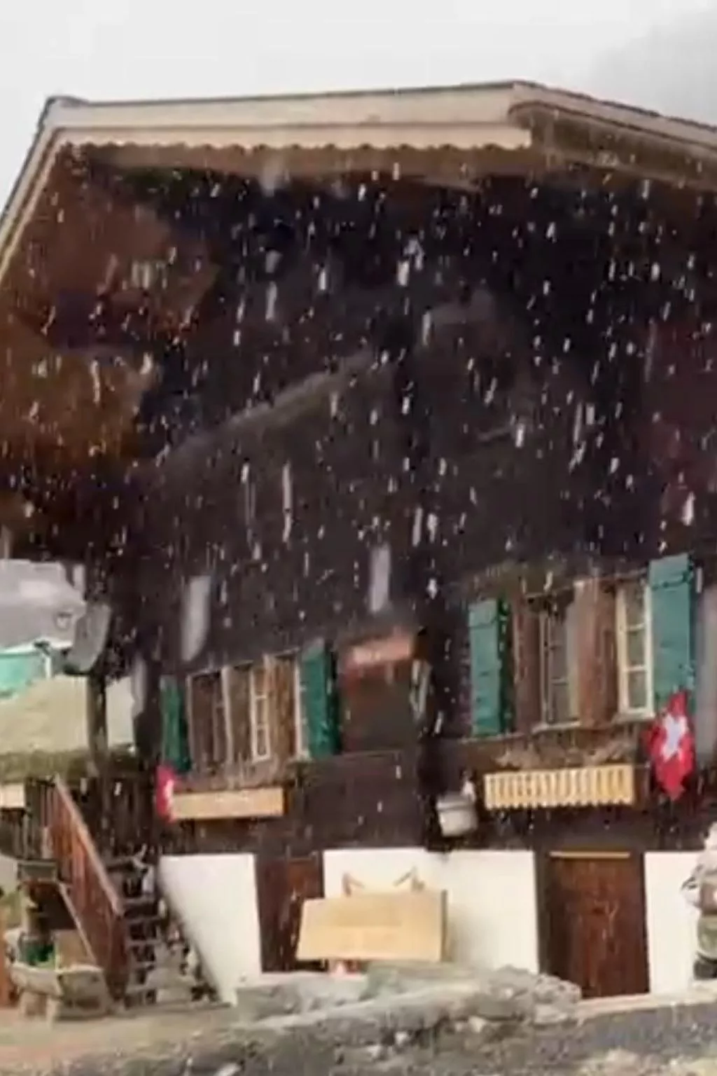 Mit Bergblick-Buiten