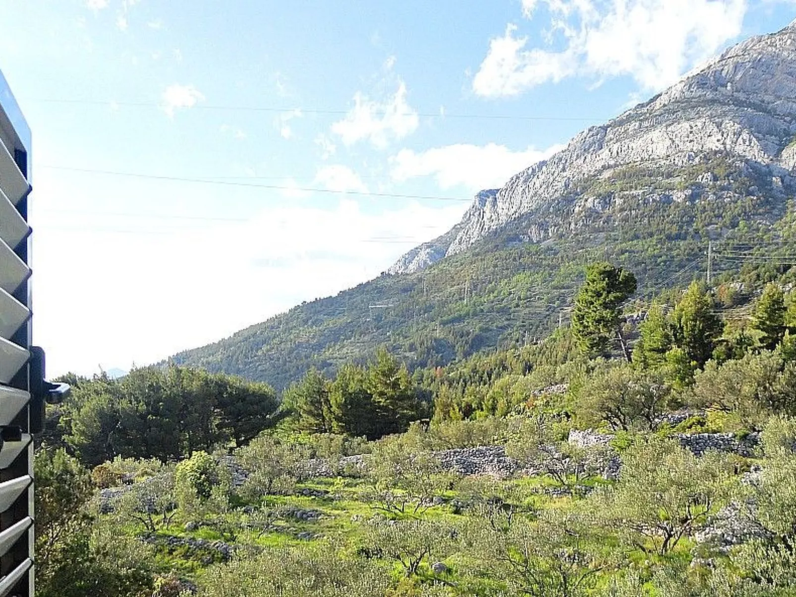 In Baška Voda - Buiten