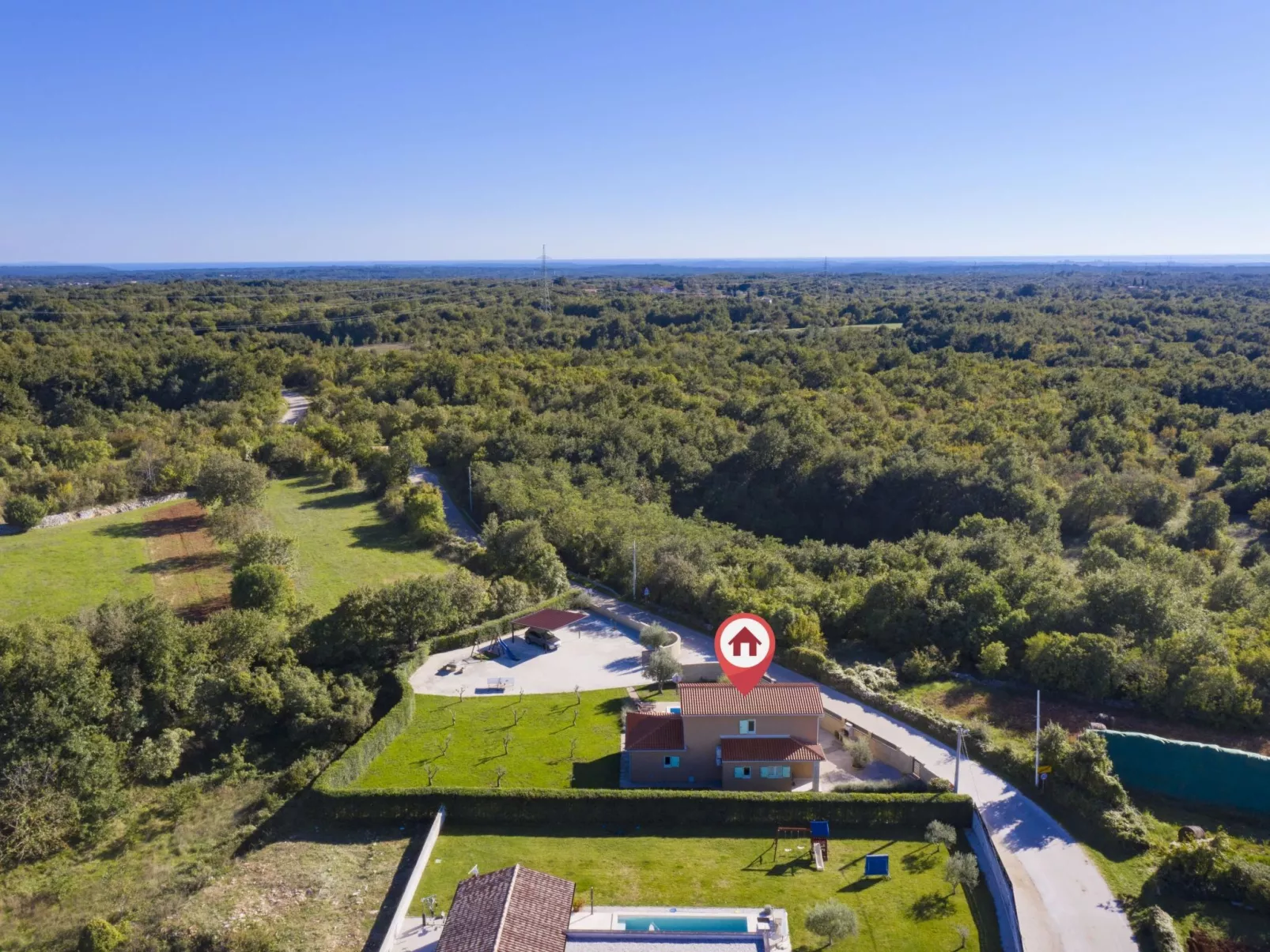 "Villa Matea" mit privatem Pool-Buiten