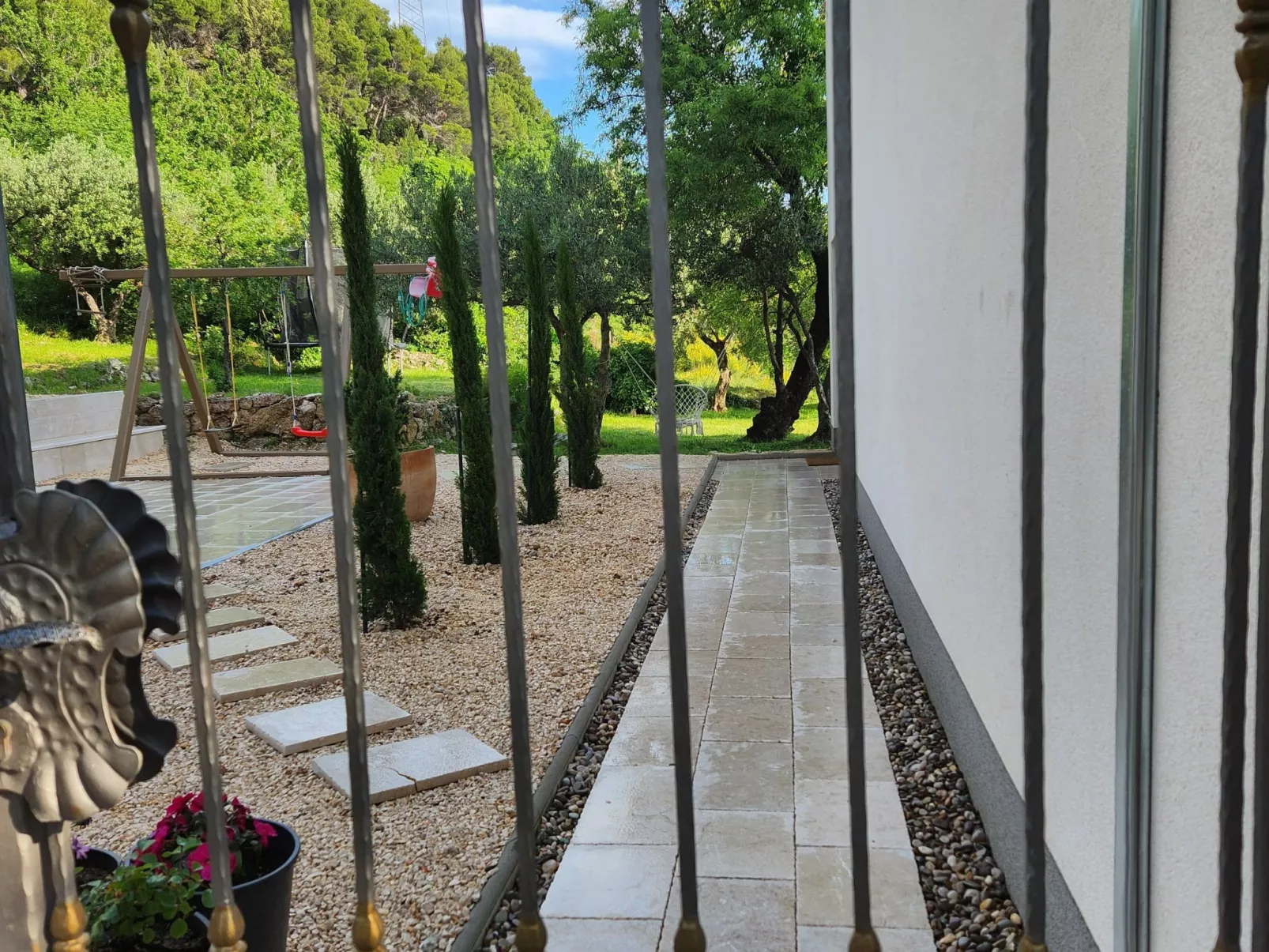 In Šimići mit Privatem Pool-Buiten