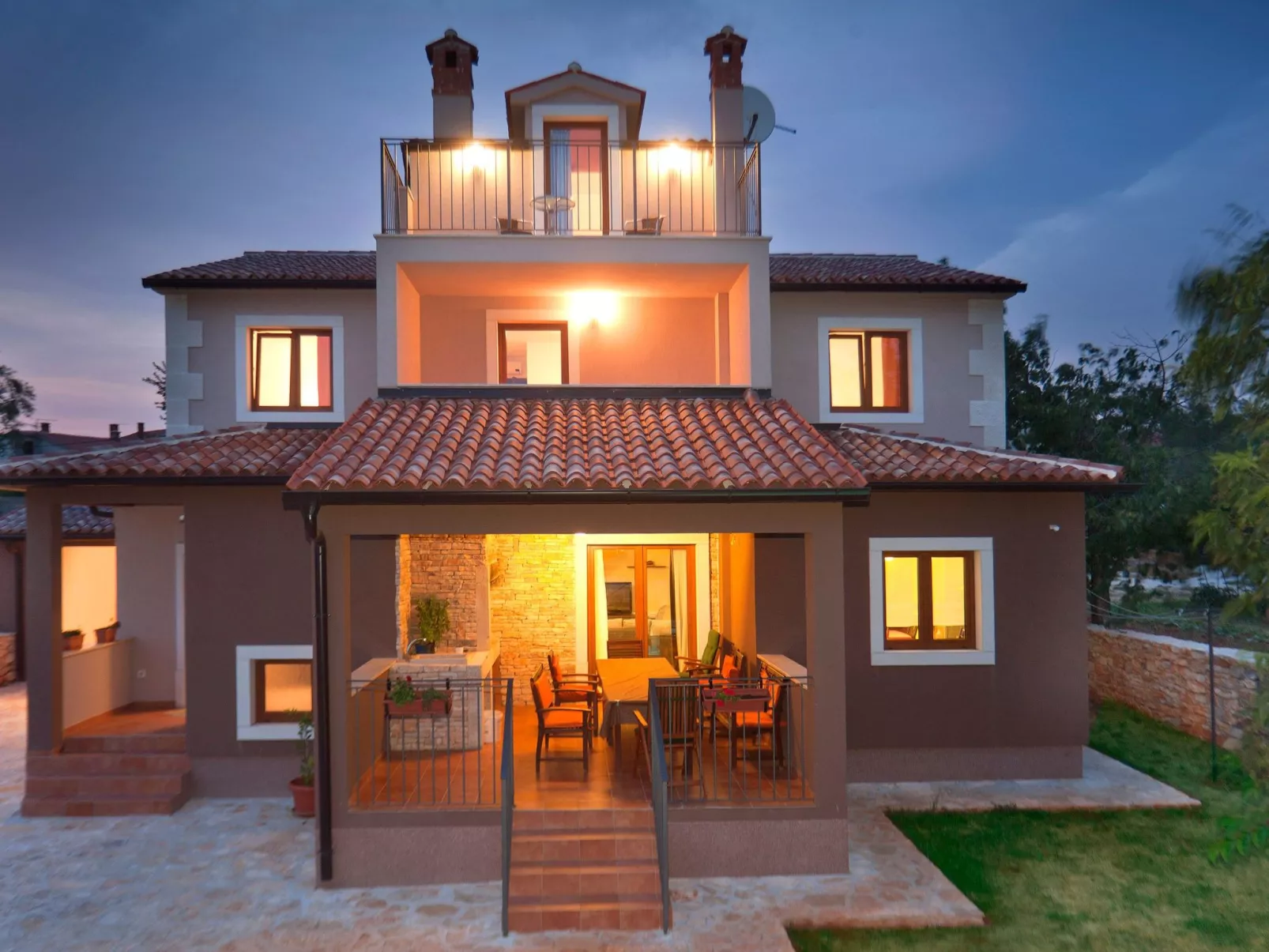 Haus in Cukrići mit privatem Pool-Buiten