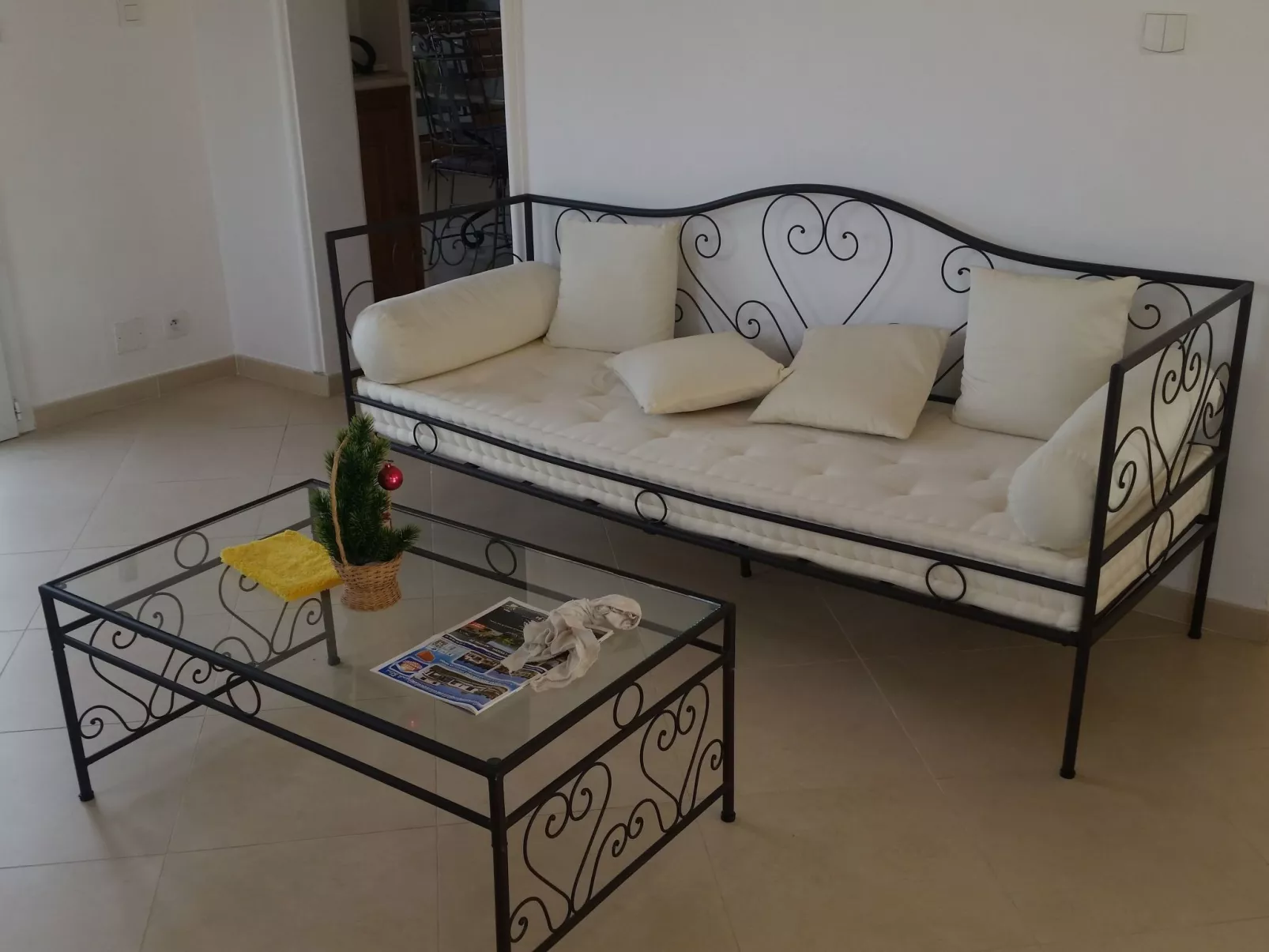 Die Sonne der Côte d'Azur-Binnen