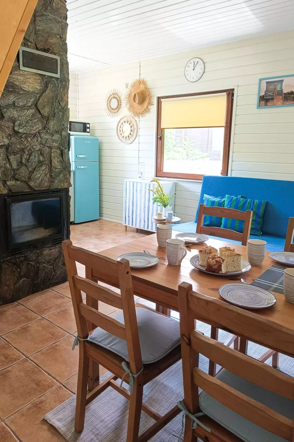 Modernes Ferienhaus in Kopalino mit Grill, Garten und Terrasse-Binnen