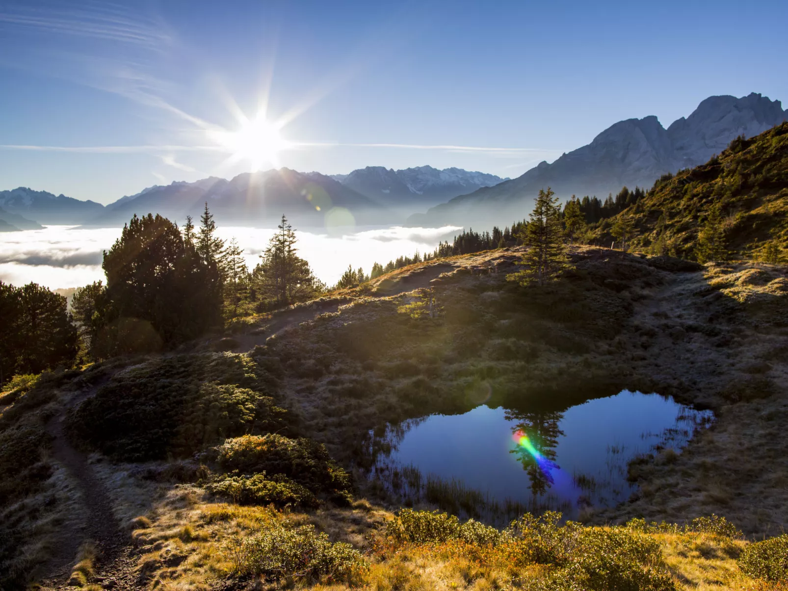 Gemeindematte „Sommer Bergbahnen inklusive“-Omgeving
