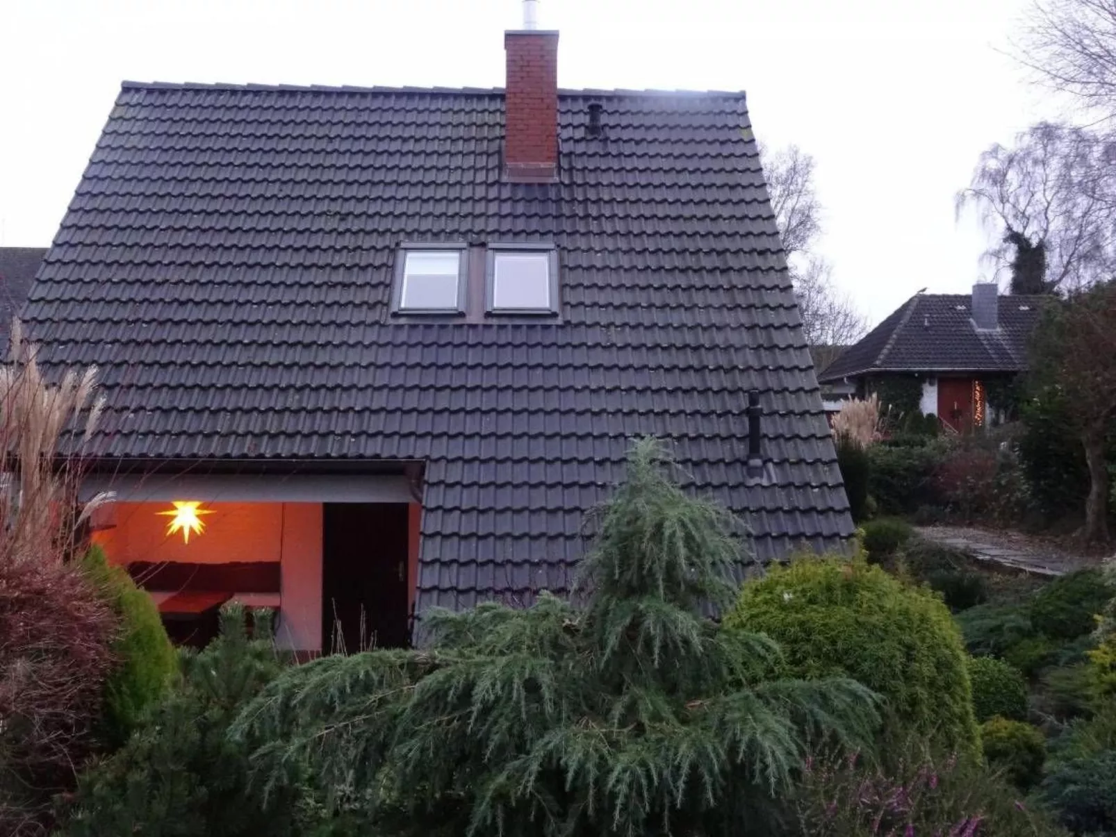Urlaub am Meer im Ferienhaus mit Sauna-Buiten