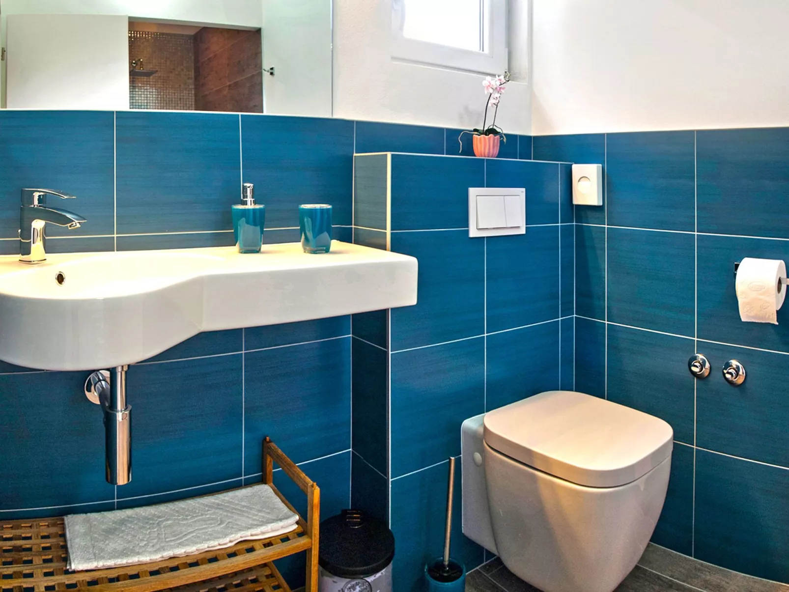 Villa Mosor mit beheiztem Salzwasserpool und Sauna-Binnen