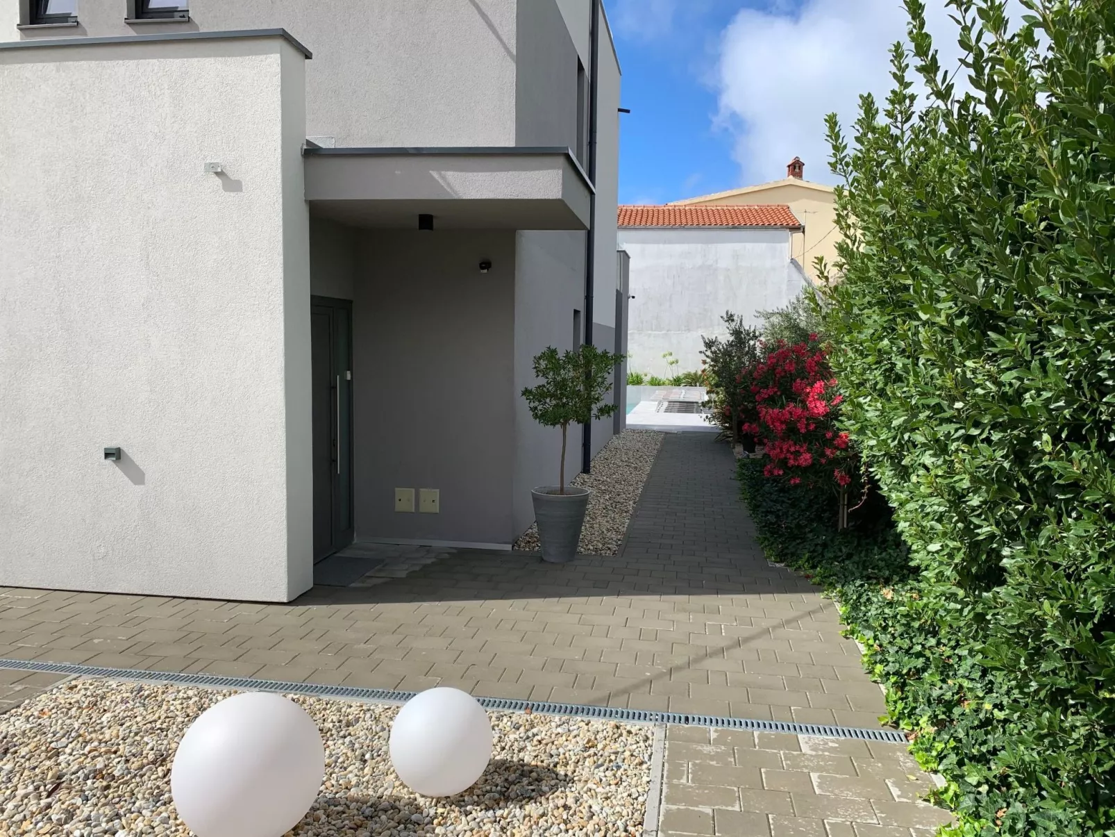 Villa "Omnia" mit Whirlpool-Buiten