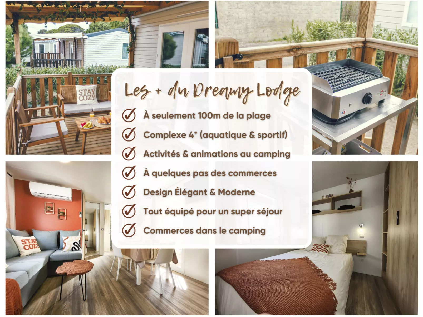 Dreamy Lodge - Genuss, Strand in 100m