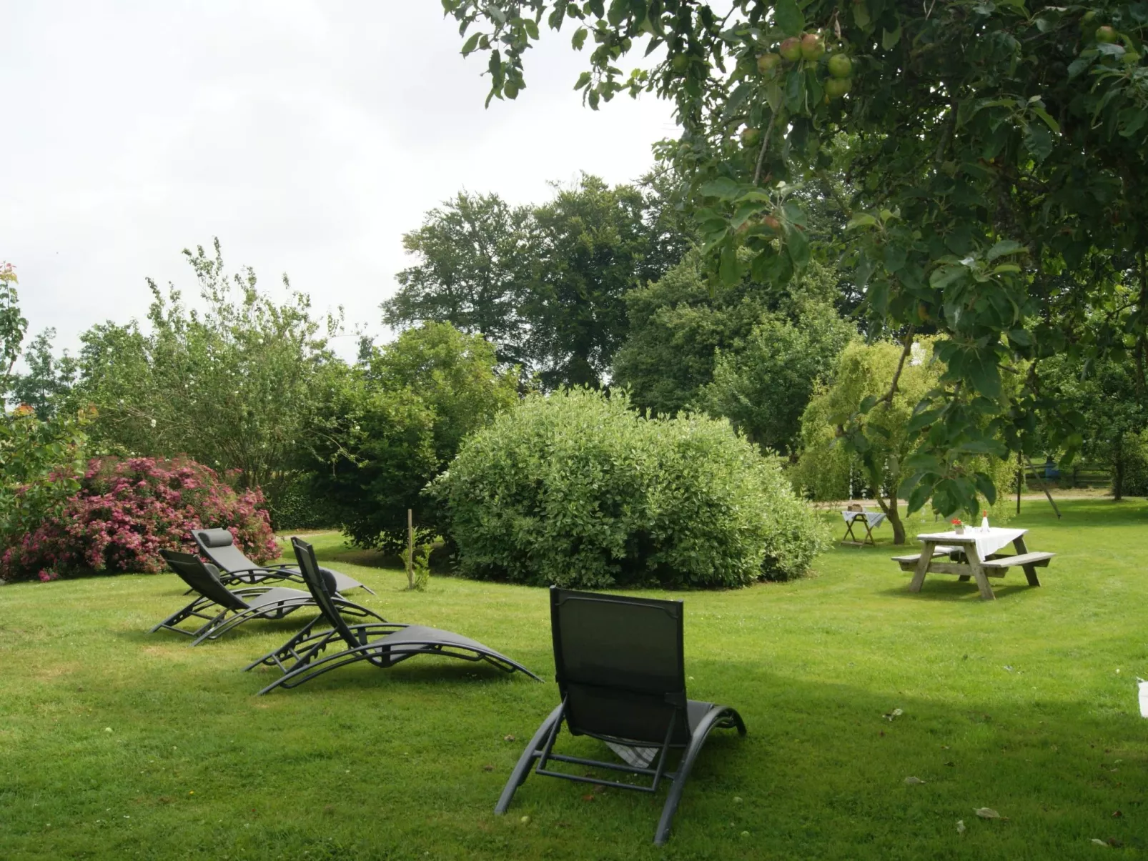 Charmante normannische Ferienwohnung les chataigniers 3 Zimmer-Buiten