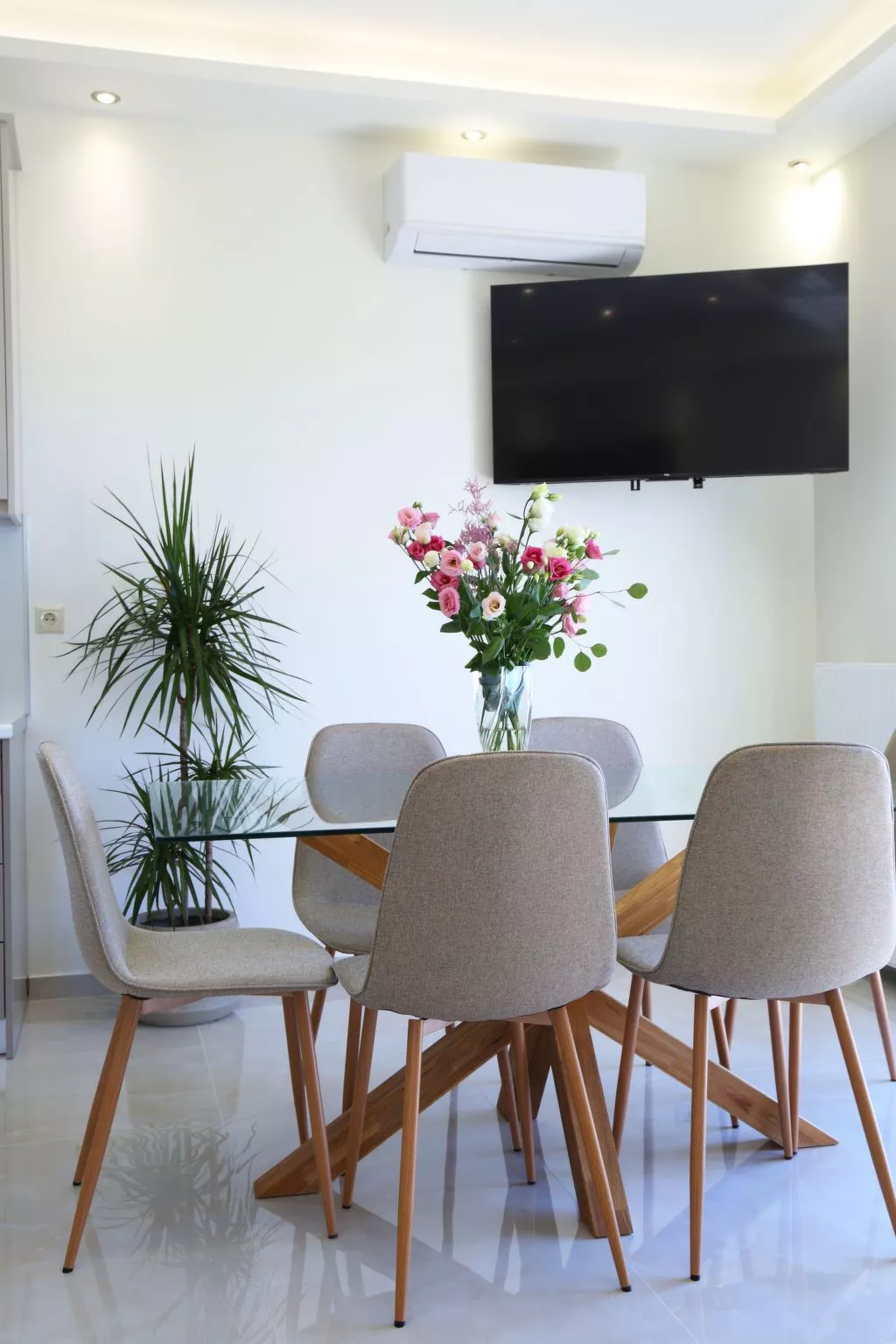 Luxusvillen Thanasis in der Nähe von Kathisma-Binnen