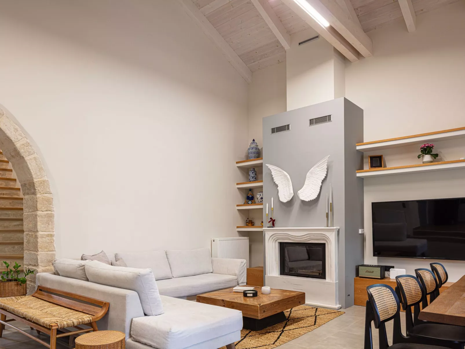 Artemis Apollonas Villa - Luxuriöse Flucht mit Pool-Binnen