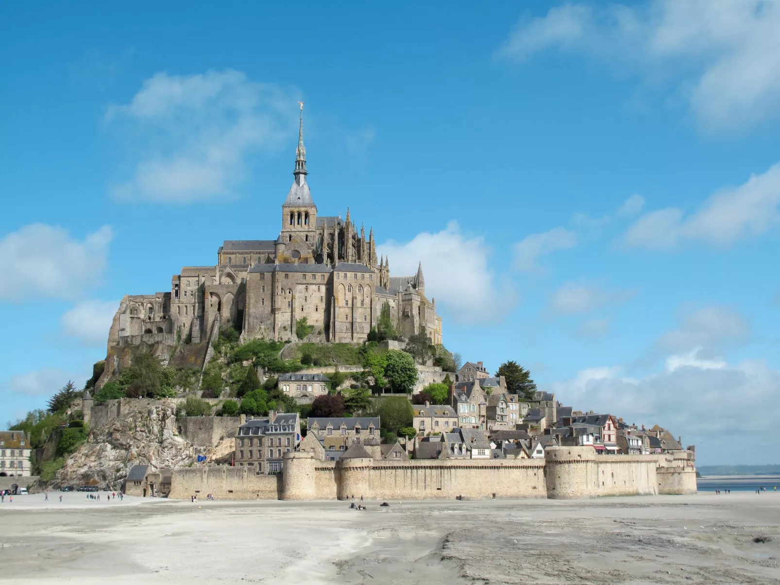 Gite Pamphilienne mit Blick auf Mont Saint Michel-Omgeving