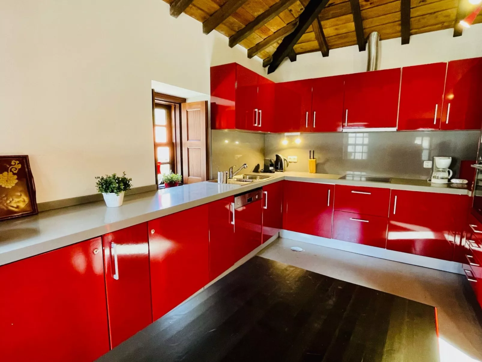 "Großvaters Häuschen" mit Kamin