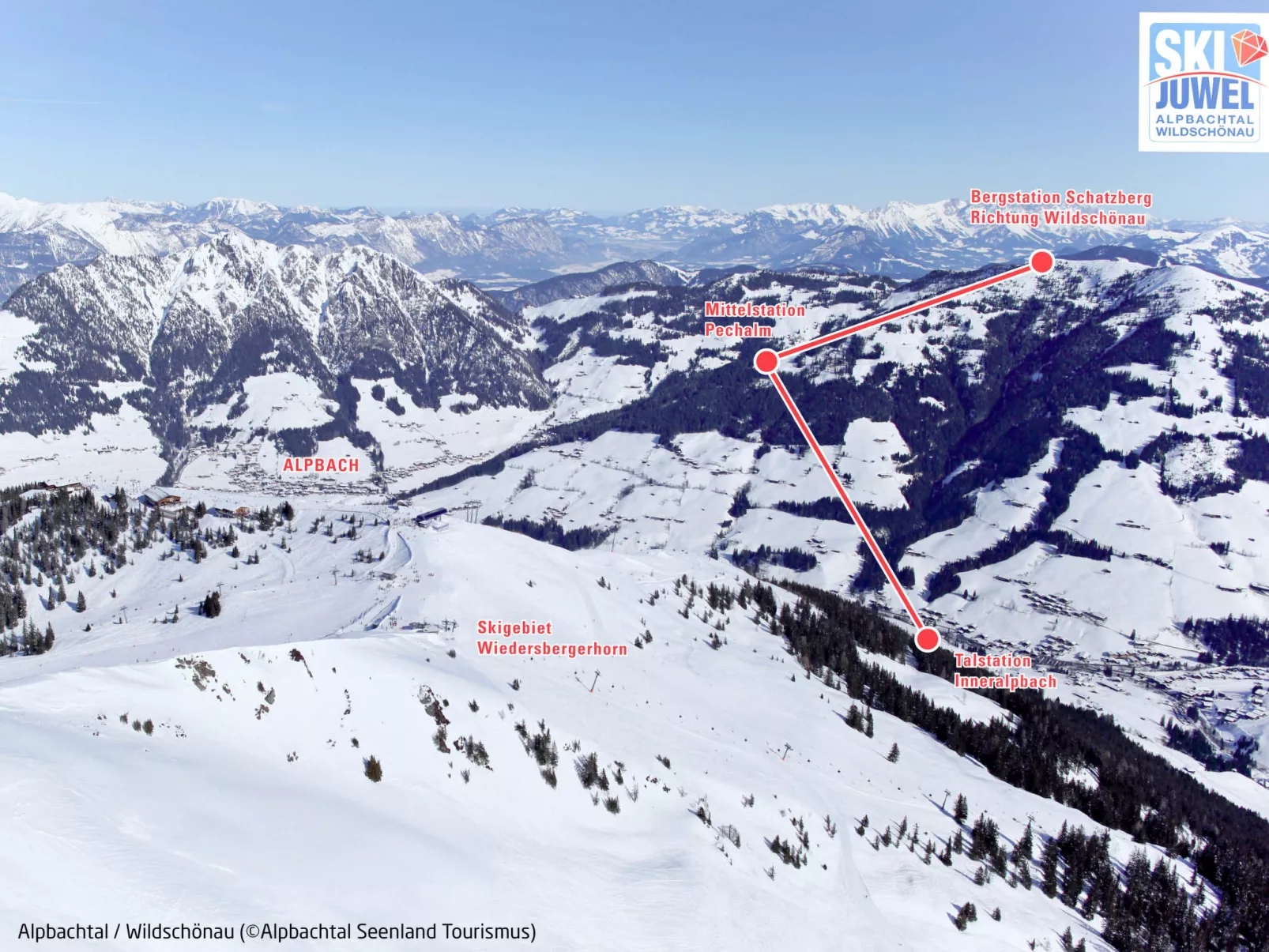 Bischofer-Bergwelt-Omgeving