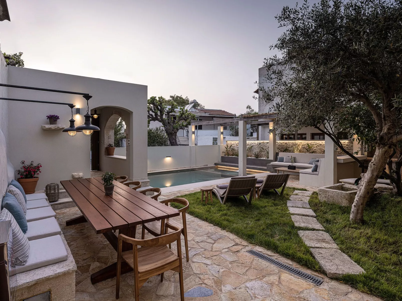 Für 6 Personen und 1 Kind in Areni, Kreta (West-Kreta)-Binnen