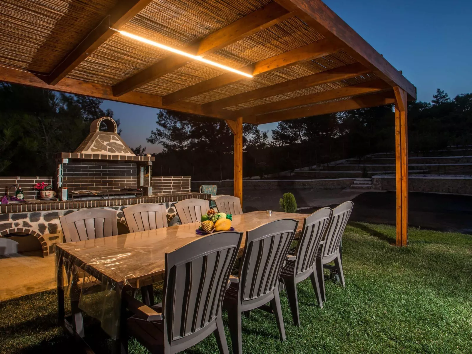 Villa Indira in der Nähe des Dorfes Kallithea-Buiten