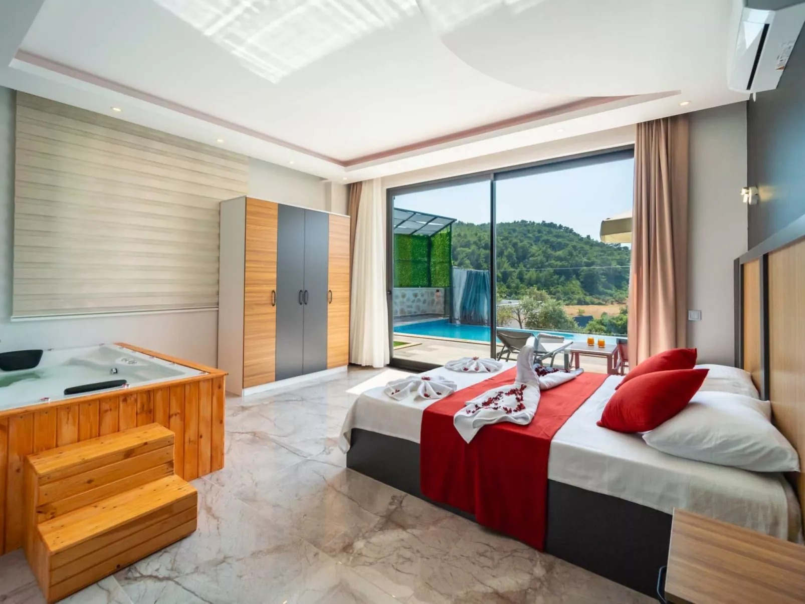 Luxuriöse Villa "Sard 3" mit Jacuzzi-Binnen