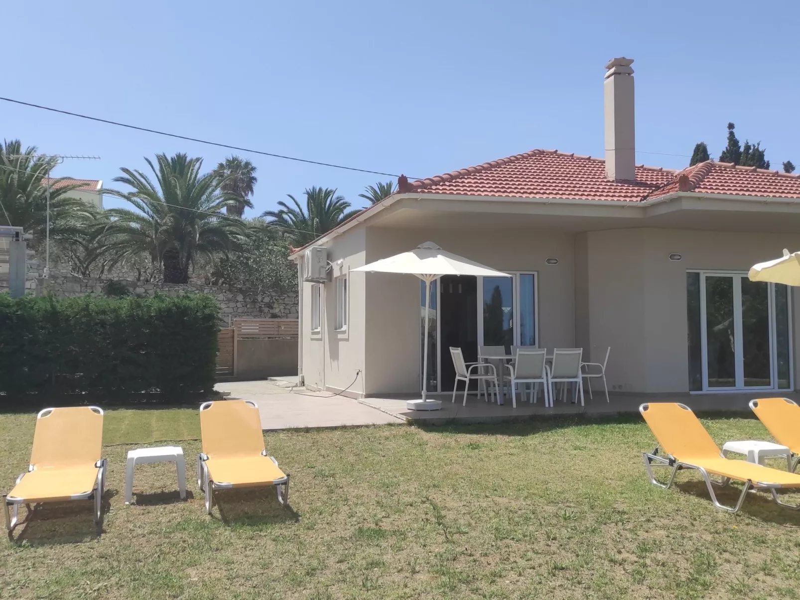 Sea Breeze Villa, atemberaubender Garten mit Meerblick