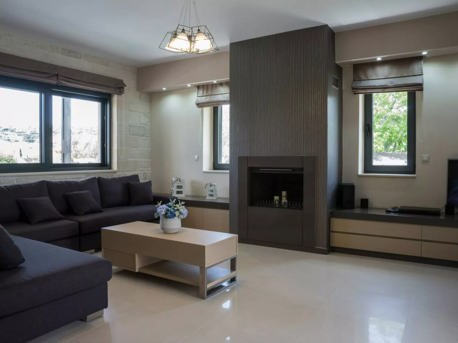 Villa am Strand mit Pool, Sauna und Barbecue