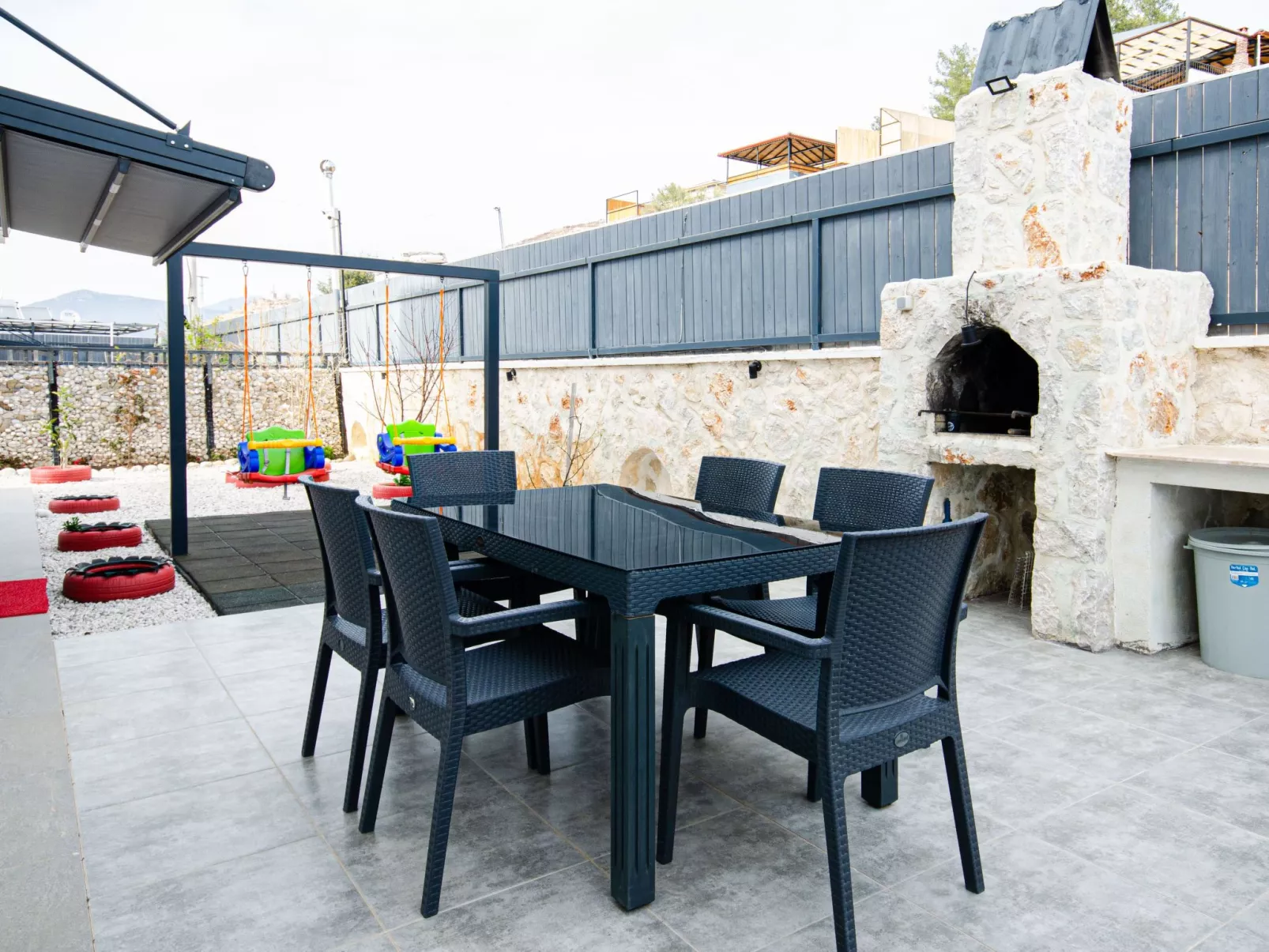 Moderne Villa-Buiten