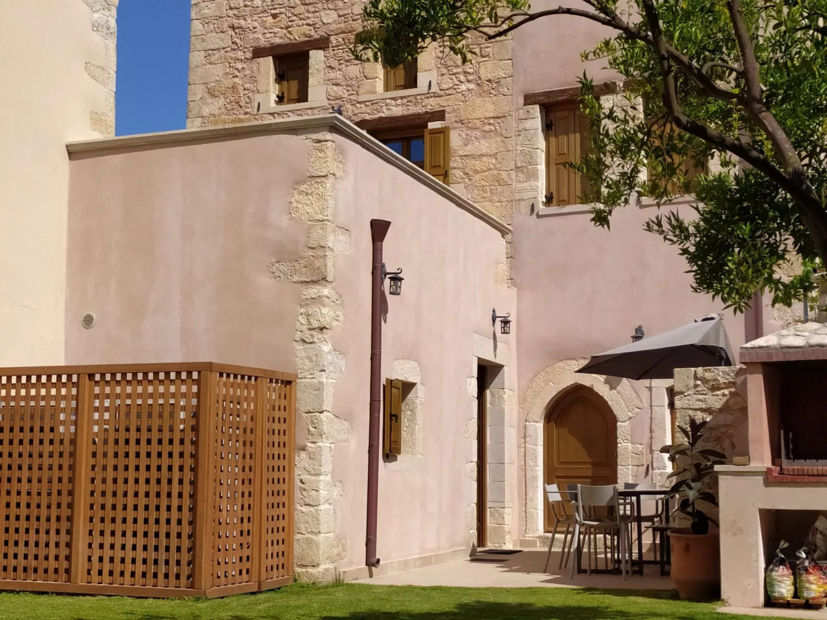 Mit Bergblick-Buiten