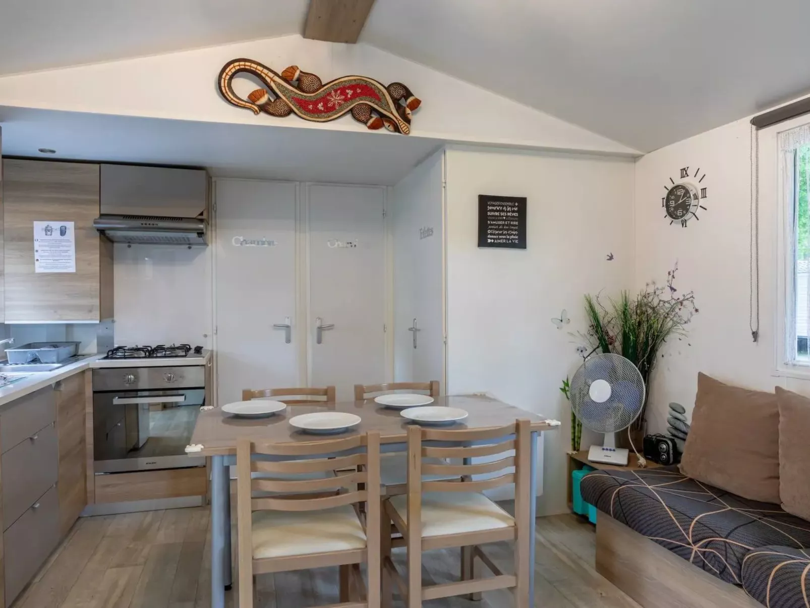 Standort mobiles Haus 3 chambres