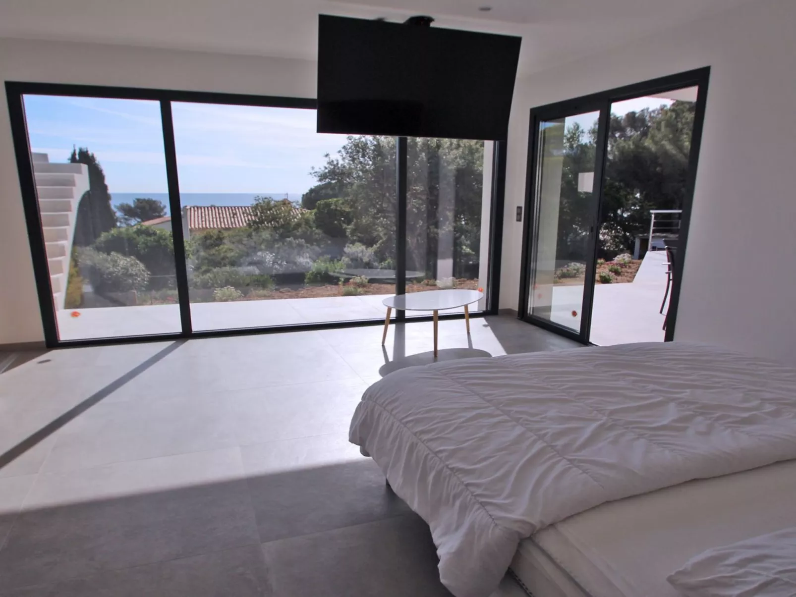 Villa 10 pers - Privates Schwimmbad - Meerblick - Wifi-Binnen