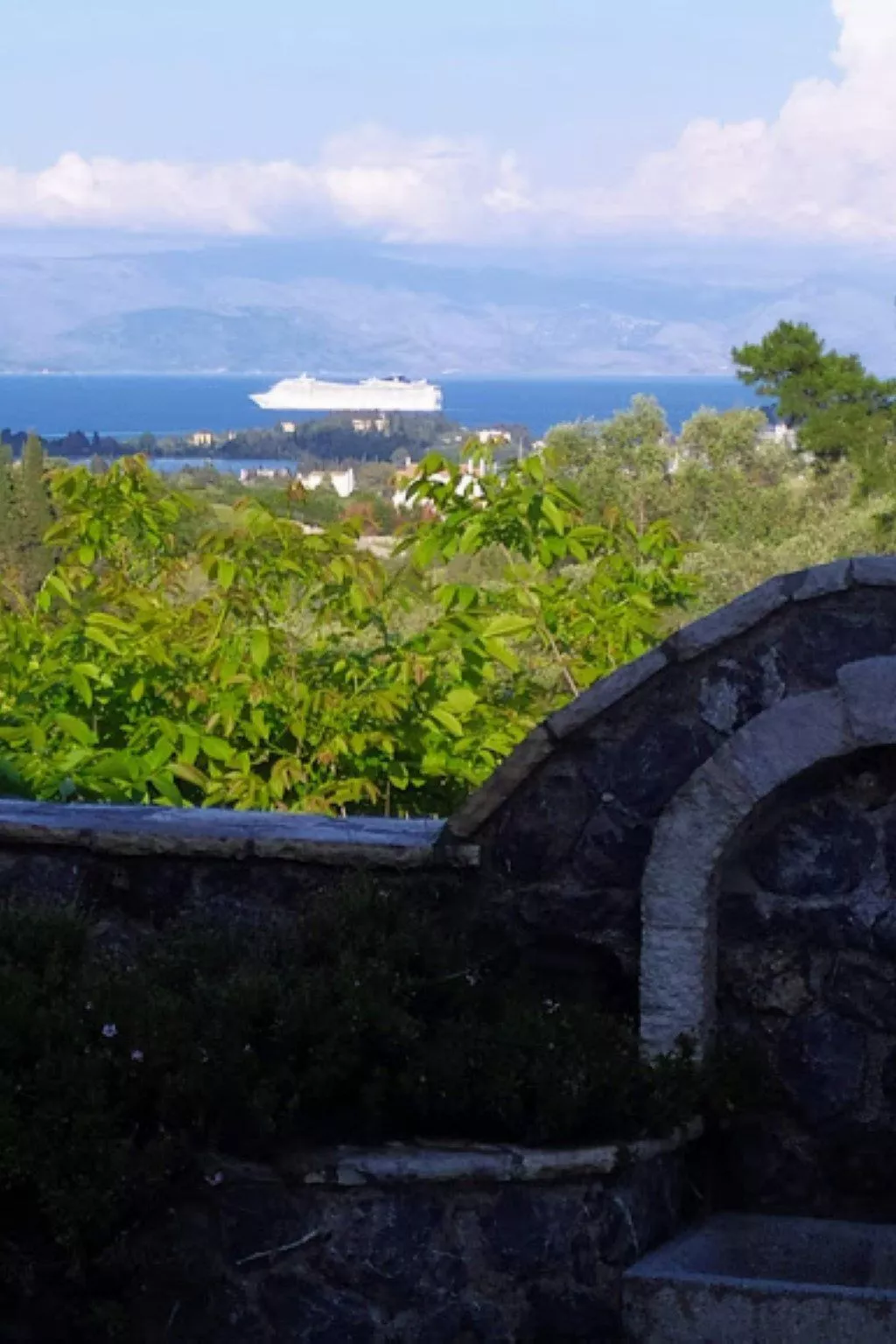 Ferienvilla "Villa kerkyra" mit eigenem Pool-Buiten