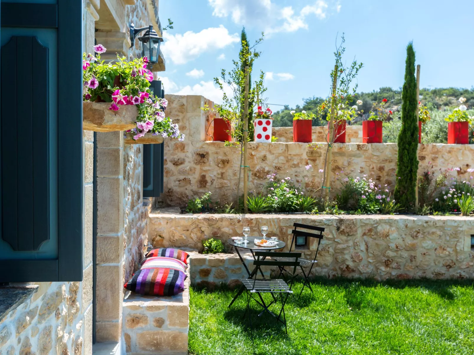 In Achlades mit Privatem Pool-Buiten