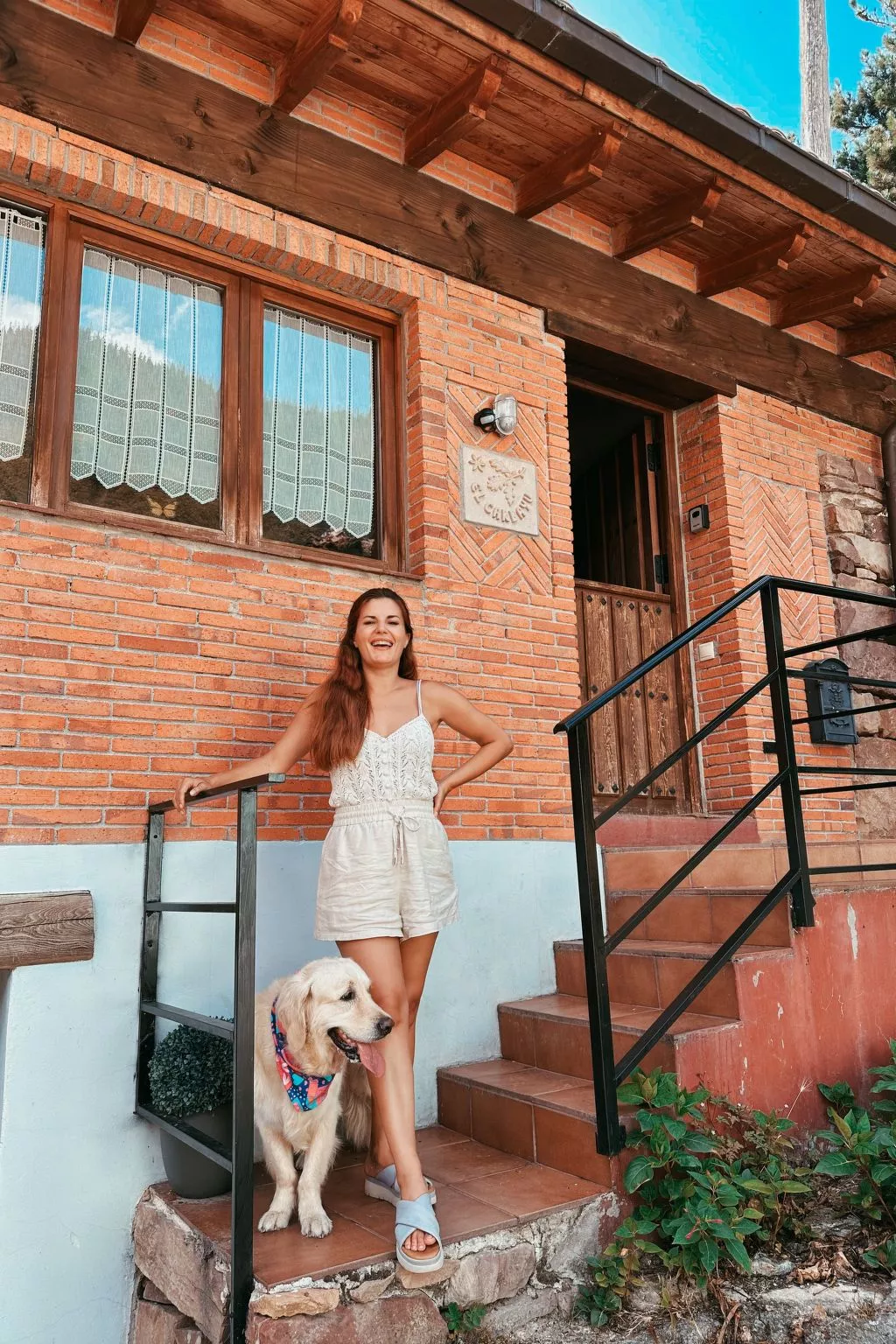 Ländliche Wohnung El Carbayu-Buiten