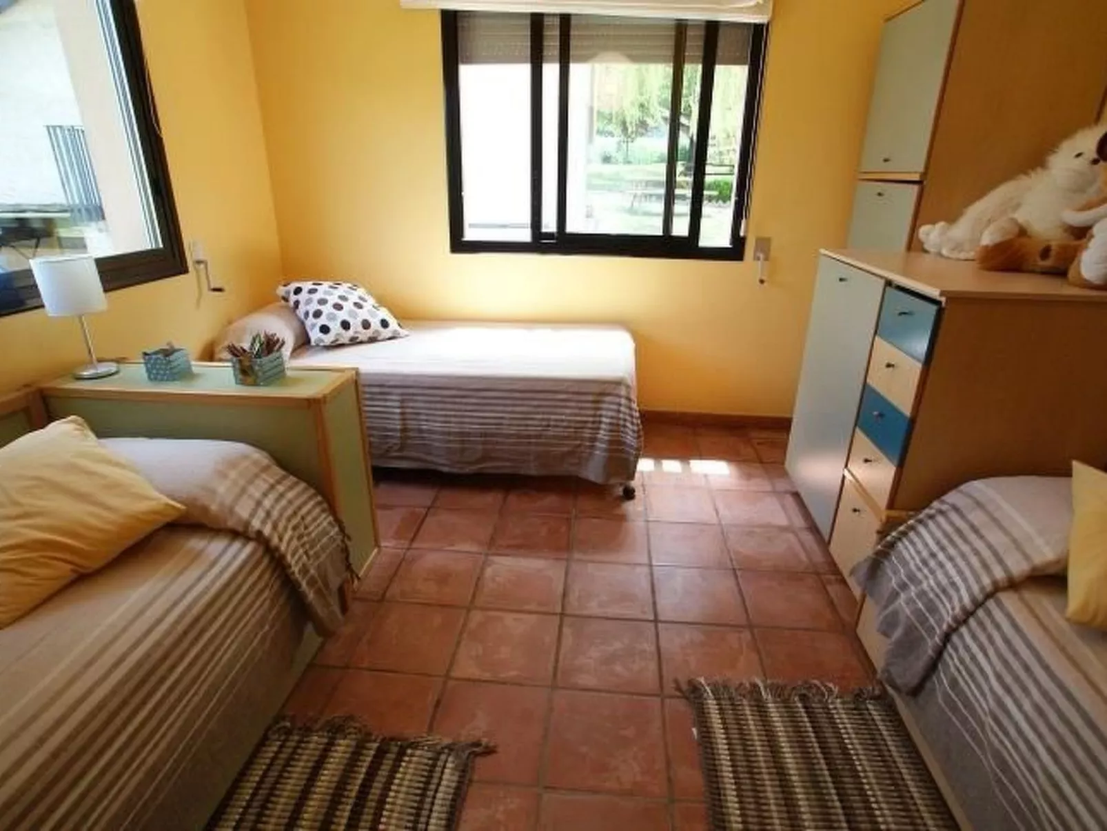 Kleiner Bungalow mit zwei Schlafzimmern.-Binnen