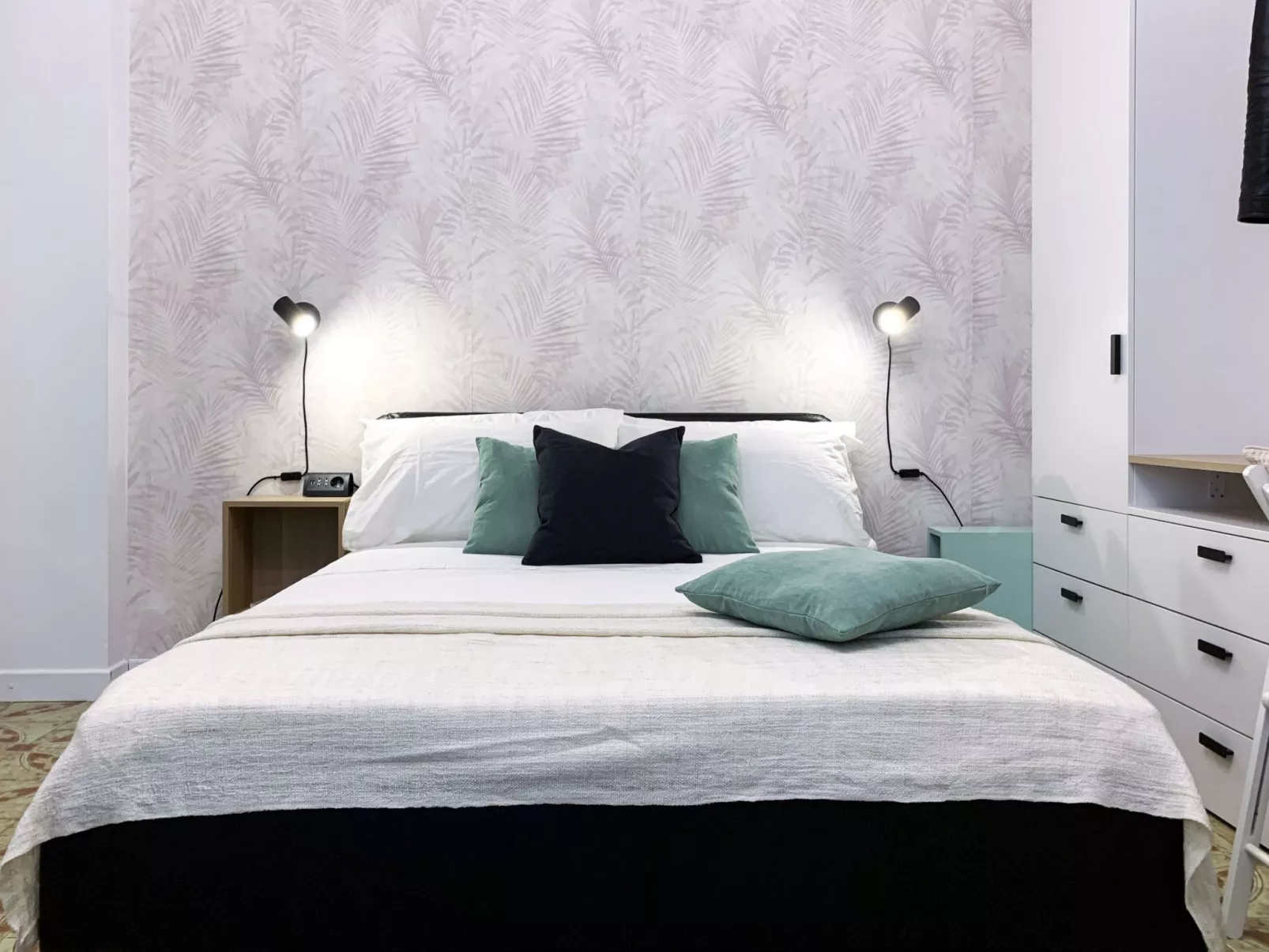 Ein-Zimmer-Wohnung 'Milan' mit Balkon-Binnen