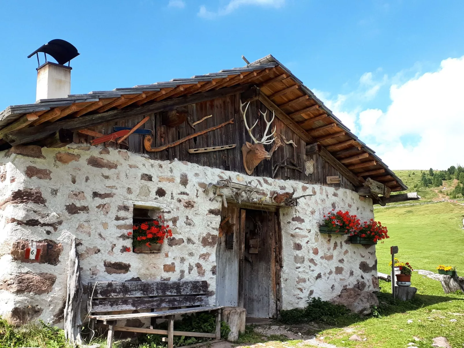 Cesa Vedla DOLOMITES-Buiten