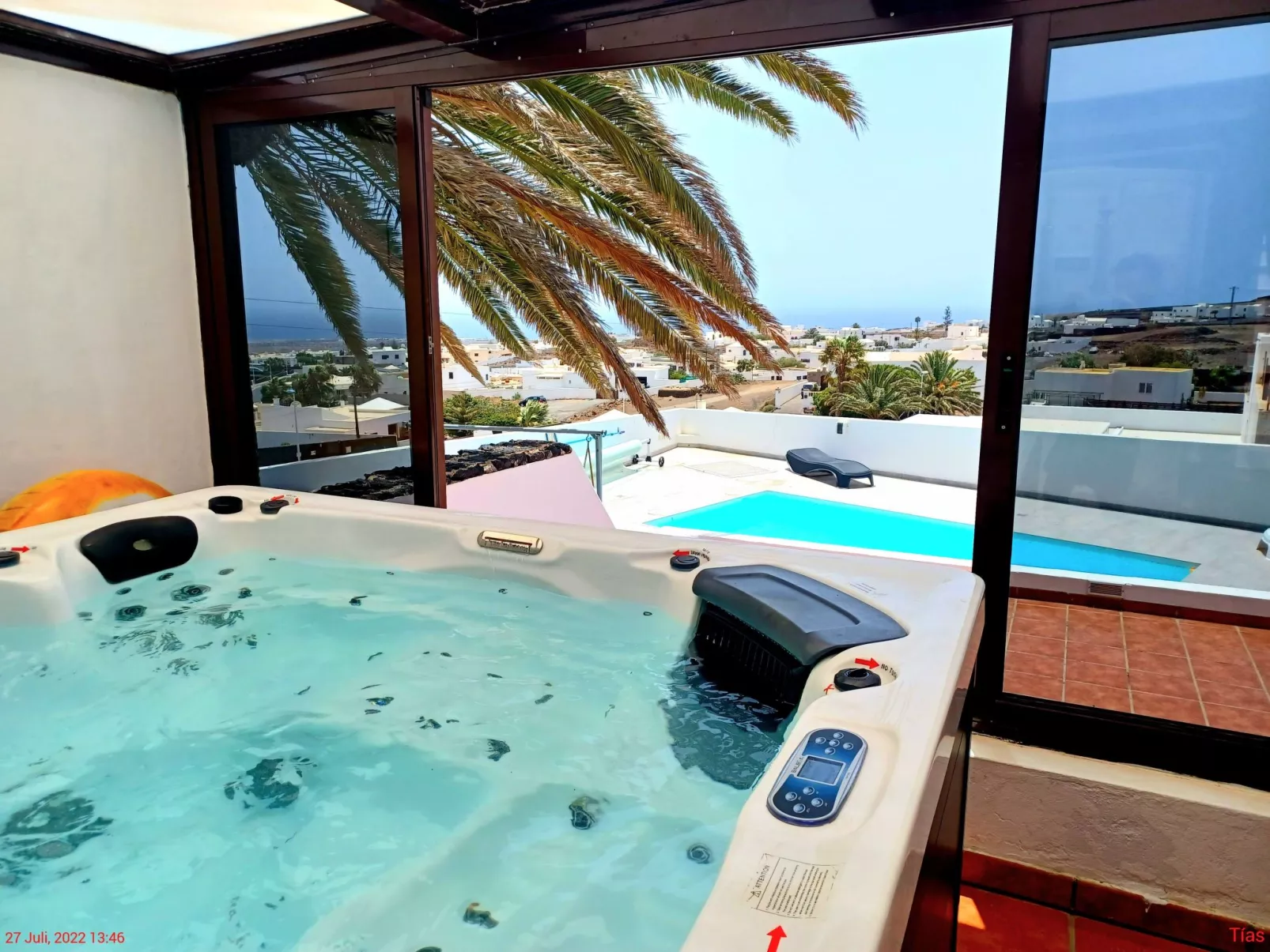 Meerblick Villa Tias-Buiten