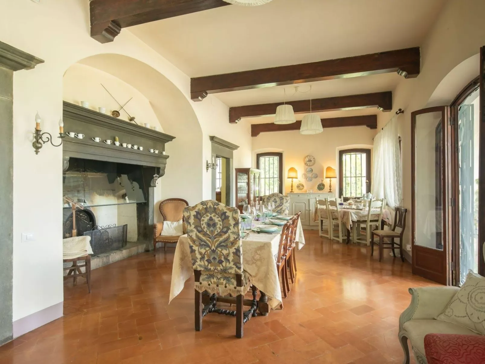 Prächtige toskanische Chianti-Villa-Binnen