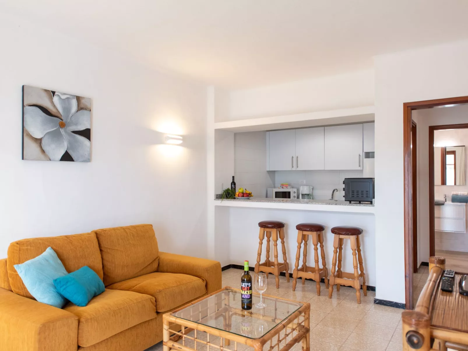 Villa Blanca Apartment 2-Binnen