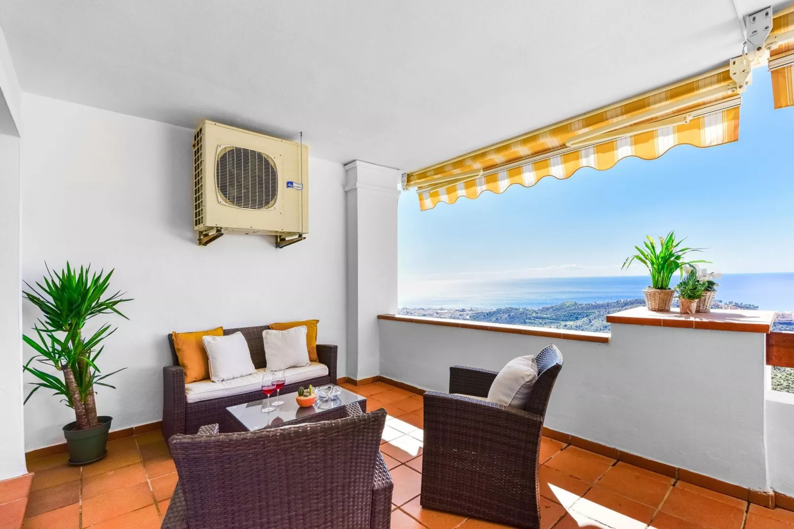 La Zenaida IV-Terrasbalkon