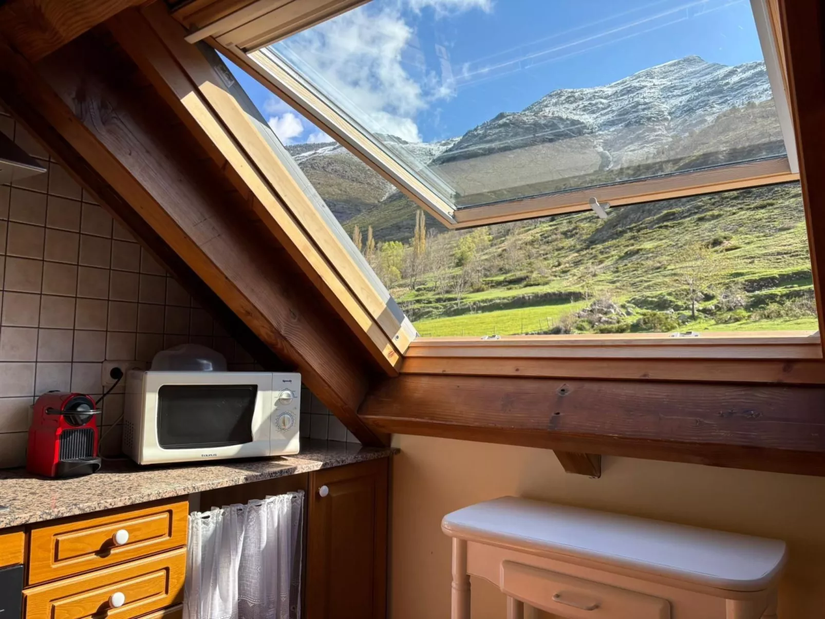 Triplex Erta 8 mit Dachgeschoss und ausgezeichneter Aussicht Vall de Boí-Binnen