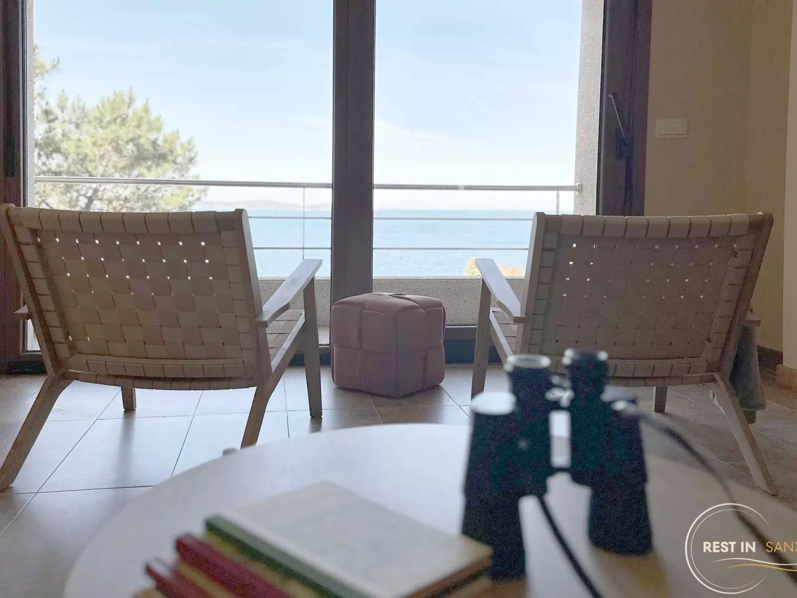 Villa Punta Elmo im Herzen der Küste von Sanxenxo-Binnen