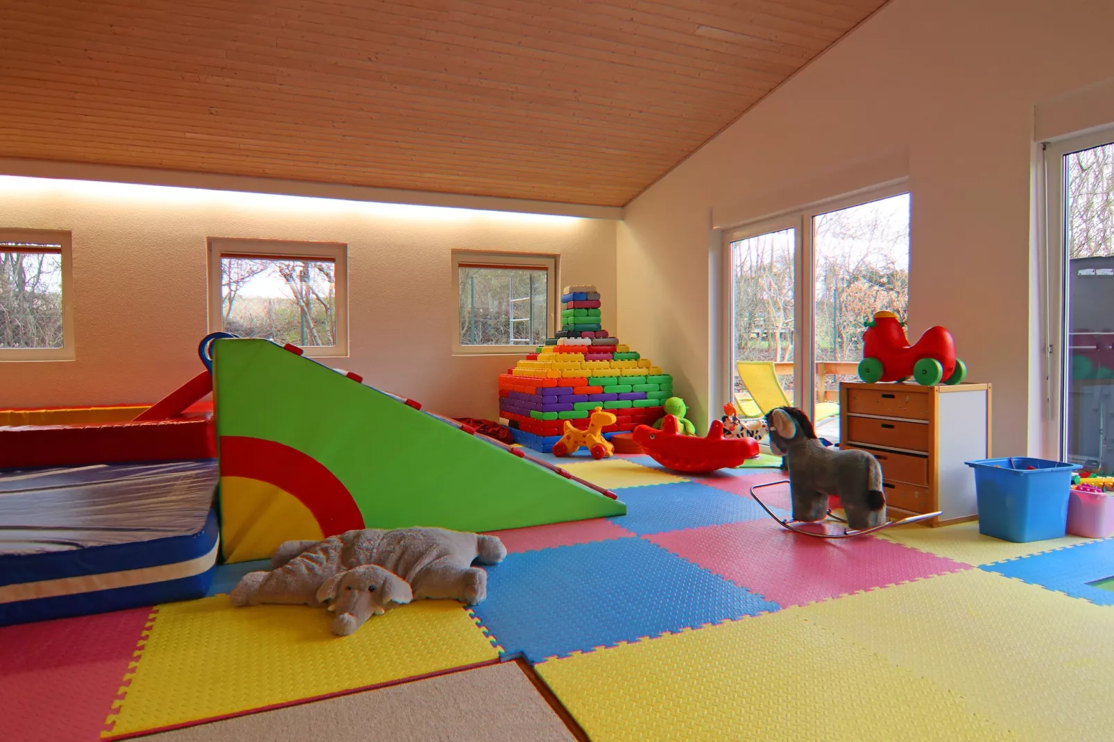 Teichrose 108 qm 9 Personen - Haus Nr 22A-Recreatieruimte