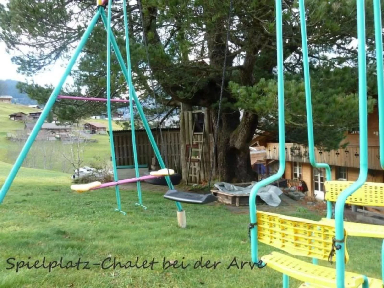 Bei der Arve 4 Bett Wohnung-Buiten