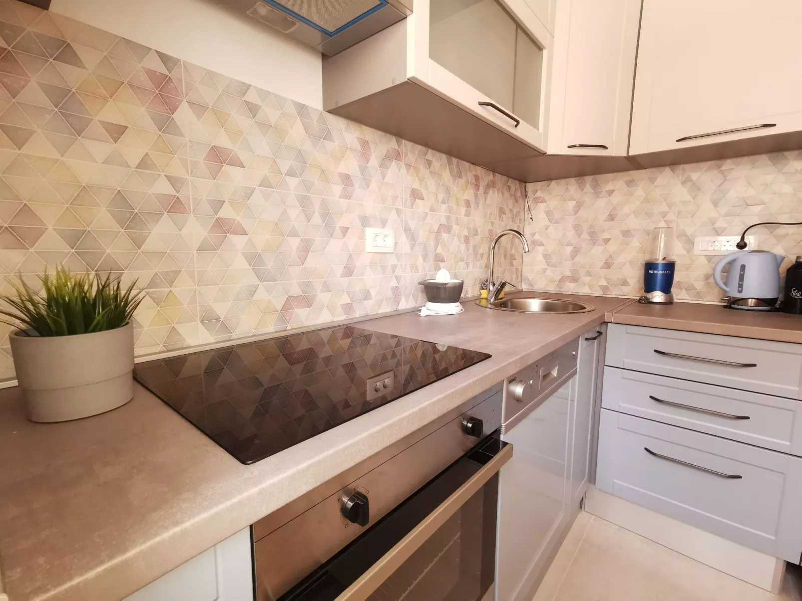 Gemütliche 2-Schlafzimmer-Wohnung mit Meerblick, Crikvenica-Binnen